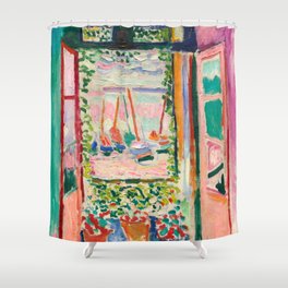 Henri Matisse The Open Window Shower Curtain