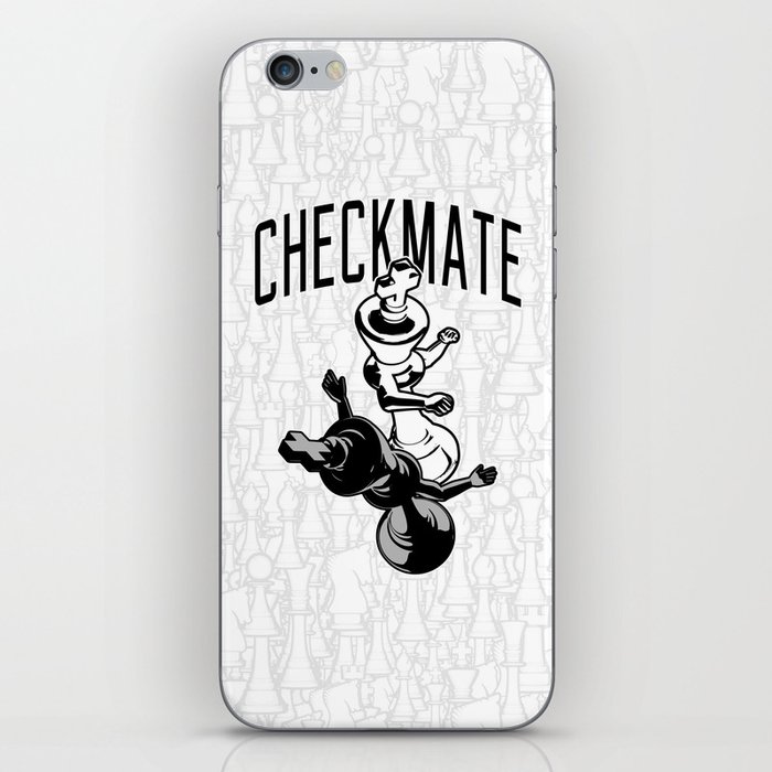 Checkmate Punch Funny Boxing Chess iPhone Skin