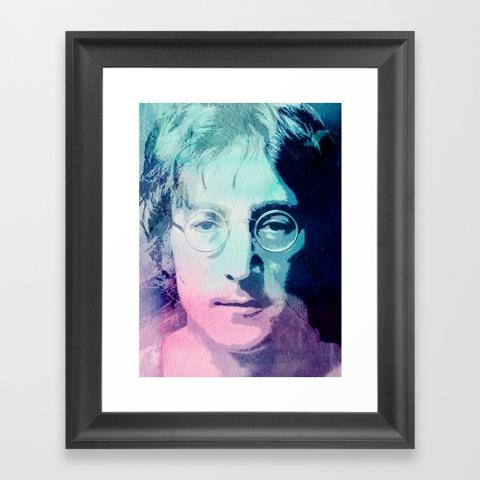 John Lennon Framed Art Print