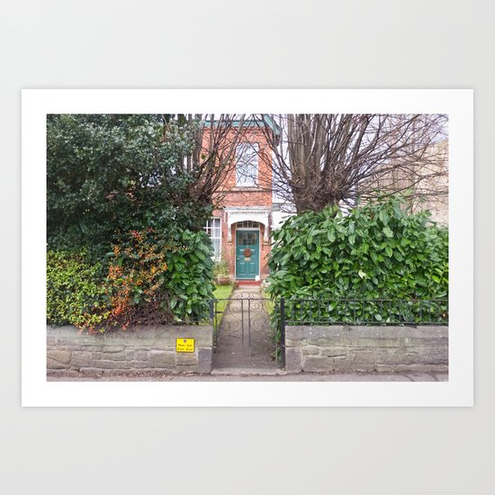 Into the house Art Print