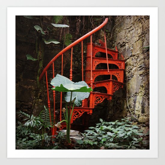 Up up and nowhere Art Print