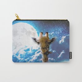 Giraffe on Sky Carry-All Pouch