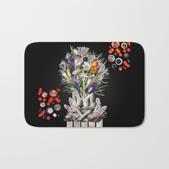 Hay for Brain Bath Mat