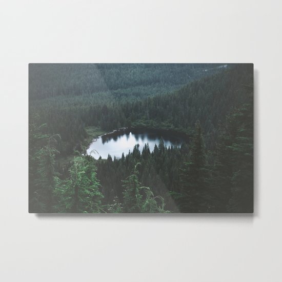 Mirror Lake Metal Print