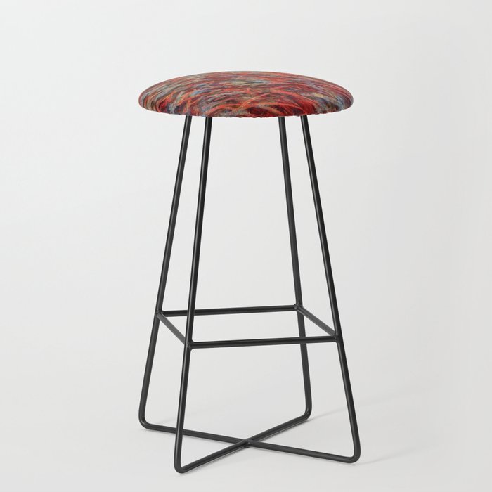 lines of fire Bar Stool