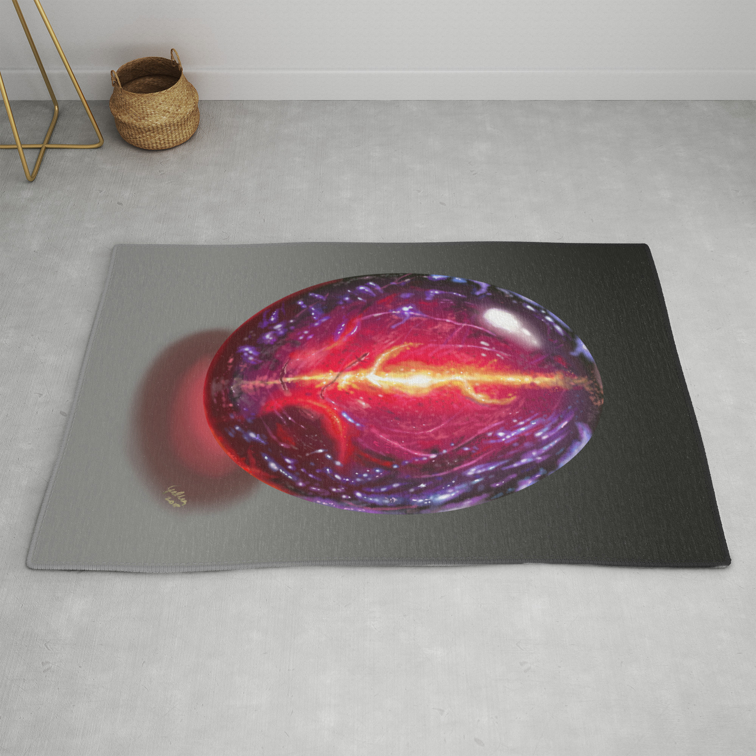 Hand Painted Dragon S Breath Fire Opal Rug By Galdersart Society6 Hand Painted Dragon S Breath Fire Opal Rug By Galdersart Society6