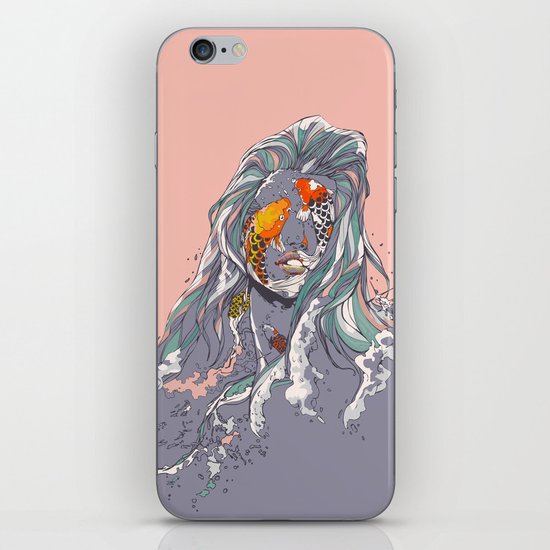 Koi and Raised iPhone Skin