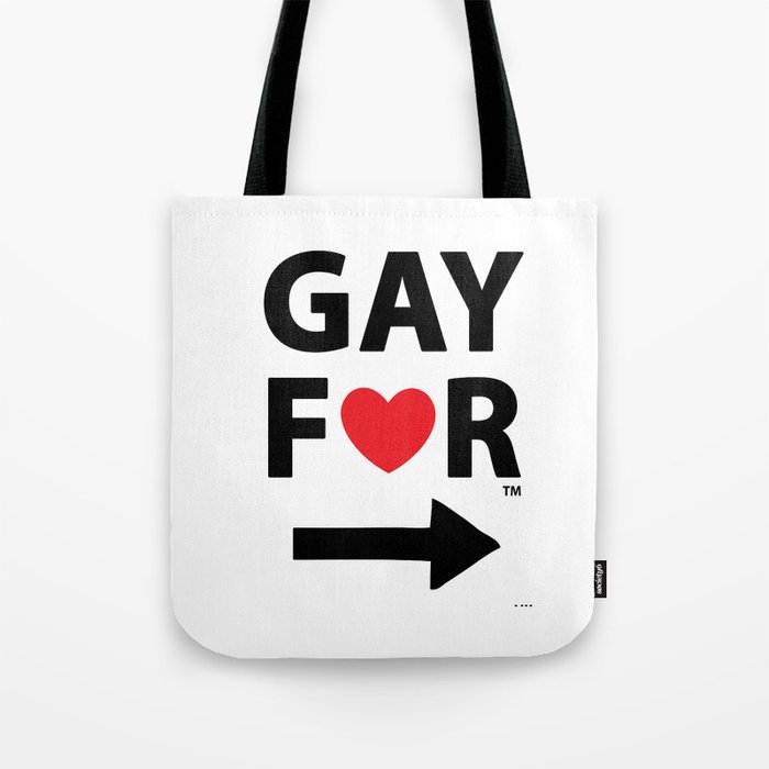 Gay For This Guy Tote Bag