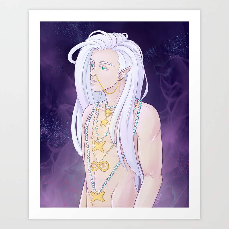 Alien Boy Mikitaka Art Print By Tokkidarling Society6