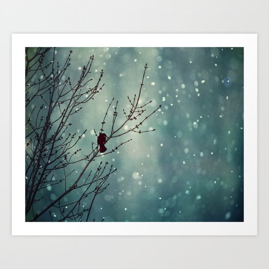 Out in the Cold Art Print