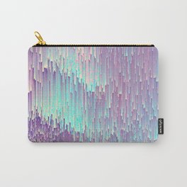 Iridescent Glitches Carry-All Pouch