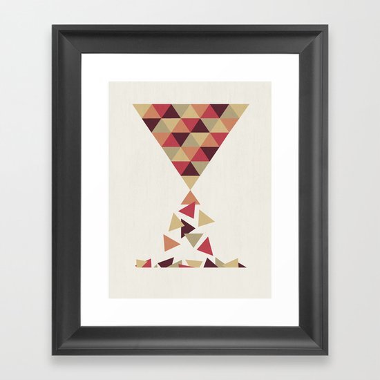 Hourglass Framed Art Print