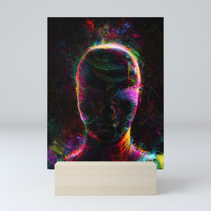 Psychedelic Human Mini Art Print