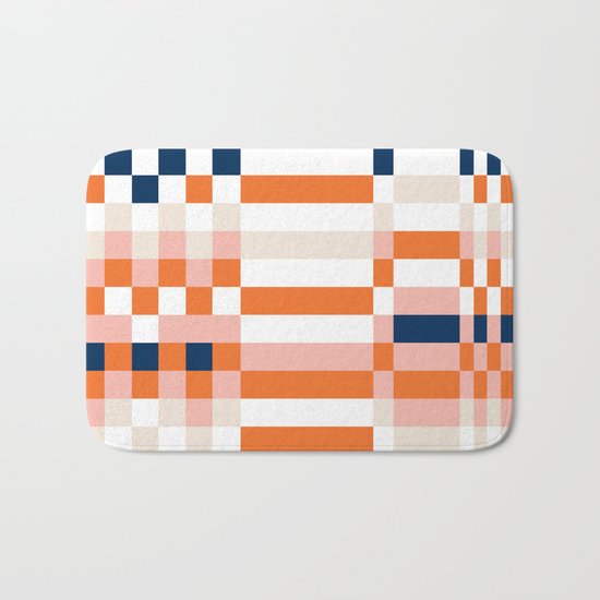 Connecting lines 1 Bath Mat
