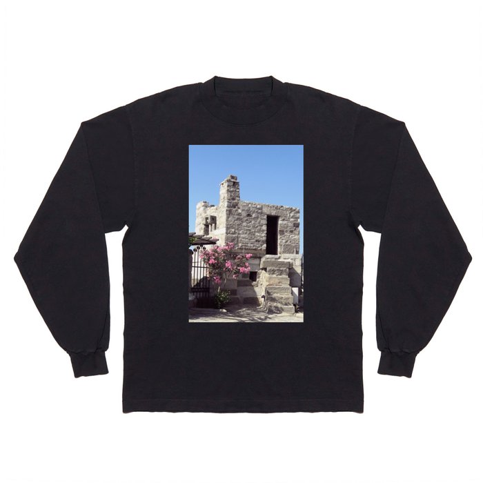 Bodrum Castle tower stone architecture historic fortification detail Long Sleeve T Shirt