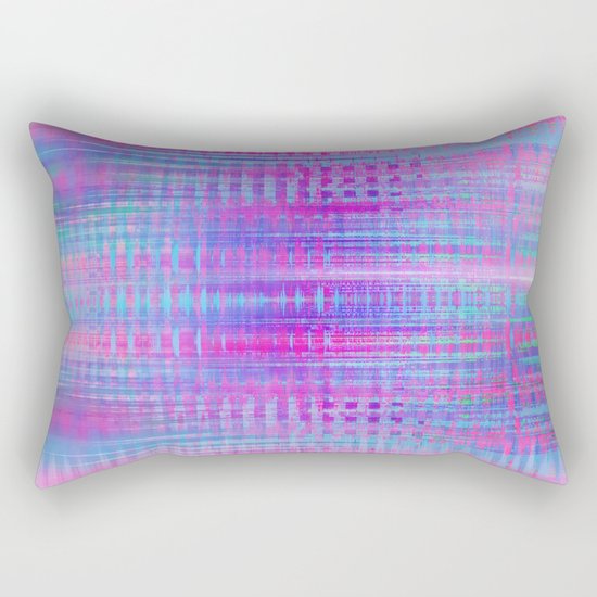 Distorted signal 02 Rectangular Pillow