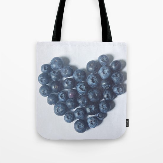 Blueberry Love Tote Bag