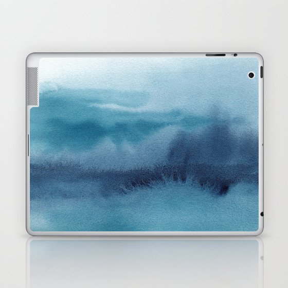 Abstract Landscape Painting Laptop & iPad Skin