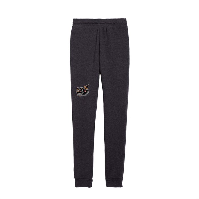 Wolf & Dagger Tattoo Kids Joggers