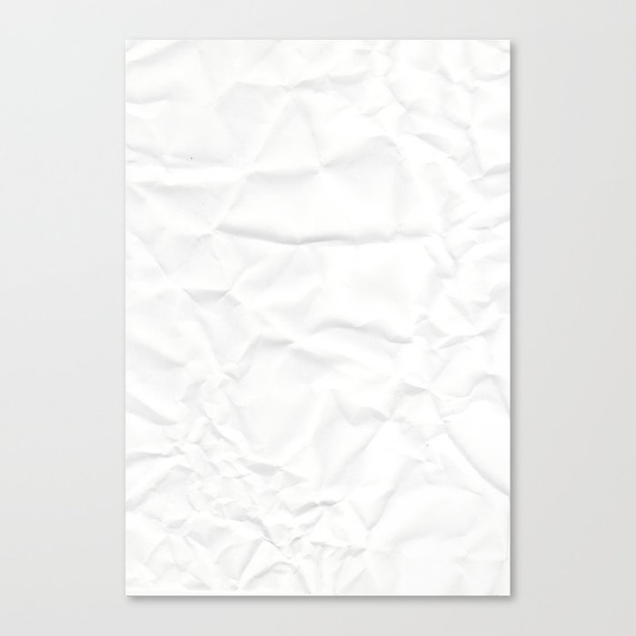 Paper, fold Canvas Print