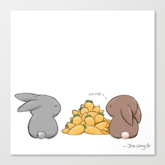 Mine Canvas Print