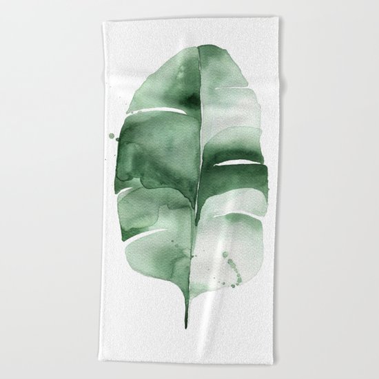 Banana Leaf no. 6 Beach Towel