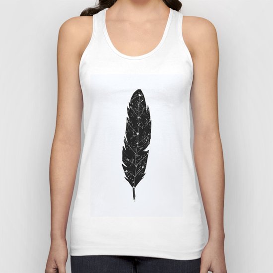 Constellation Feather Unisex Tank Top