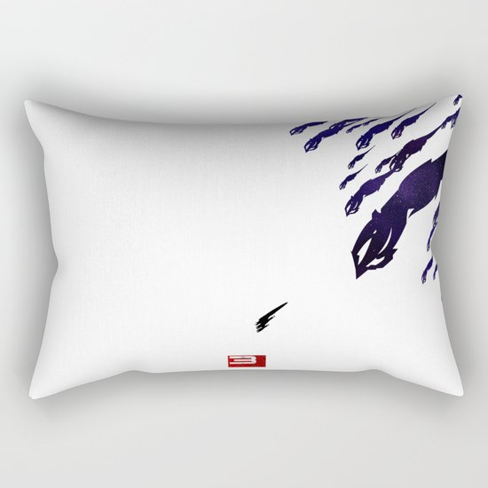 Mass Effect 3 (w/quote) Rectangular Pillow