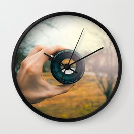 Lens Wall Clock