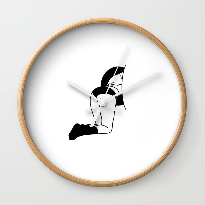 I'm stuck Wall Clock