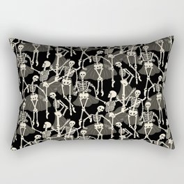 The Skeletons Dance Rectangular Pillow
