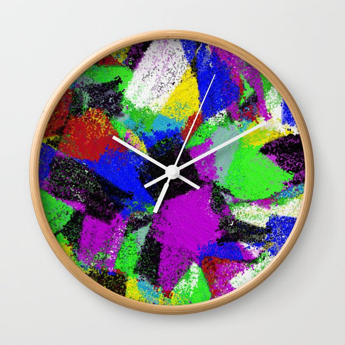 Paint To Feel Better Wall Clock