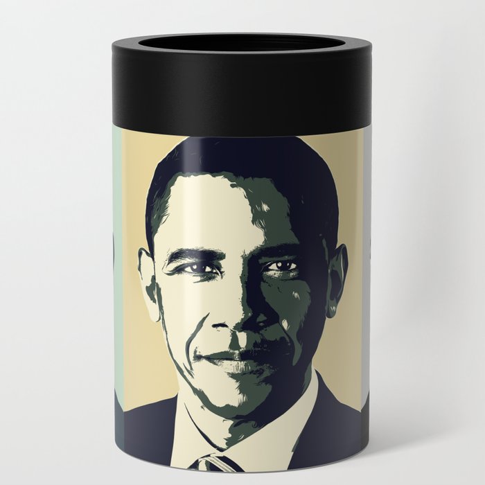 Barack Obama Pop Art Can Cooler