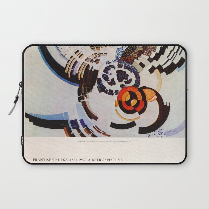 Frank Kupka Exhibition poster 1975 Laptop Sleeve