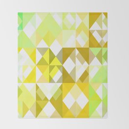 Pale Yellow Throw Blankets Society6