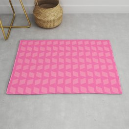 Pink blocks Area & Throw Rug