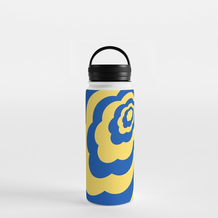 Totally In Control - Abstract Spiral Water Bottle