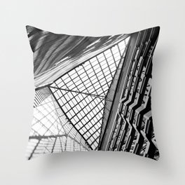 Geometric Window Throw Pillow