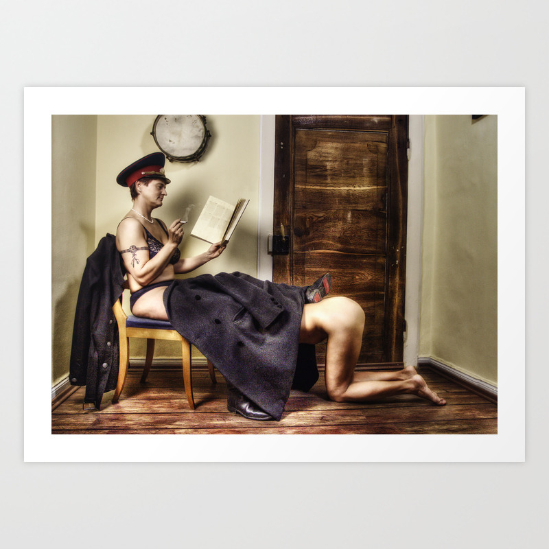 Fem Dom I Art Print by Joachim Haack | Society6