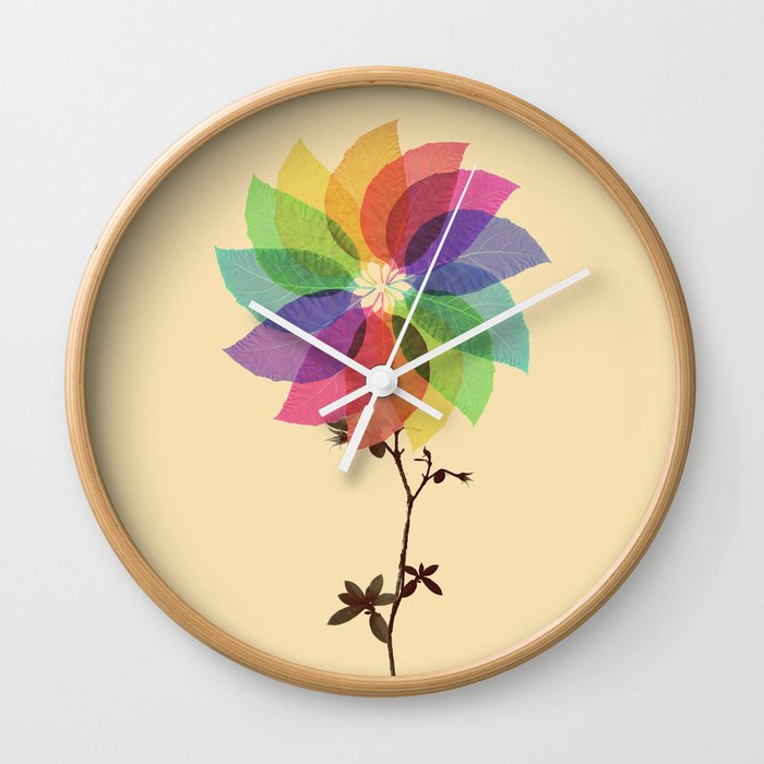 The windmill in my mind Wall Clock