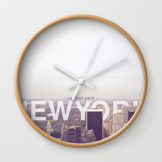 New York Wall Clock