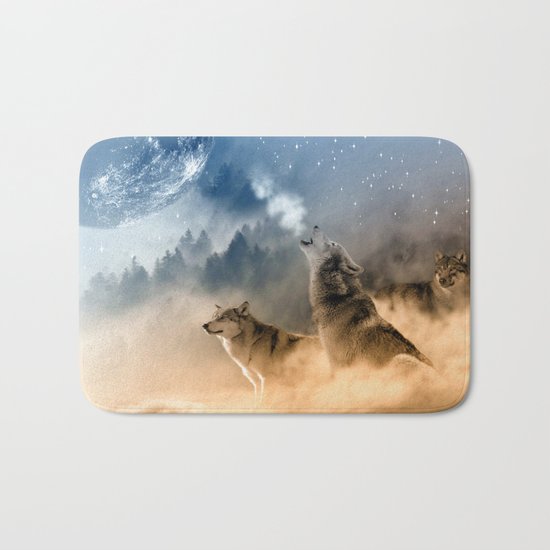 Moonrise Howl Bath Mat