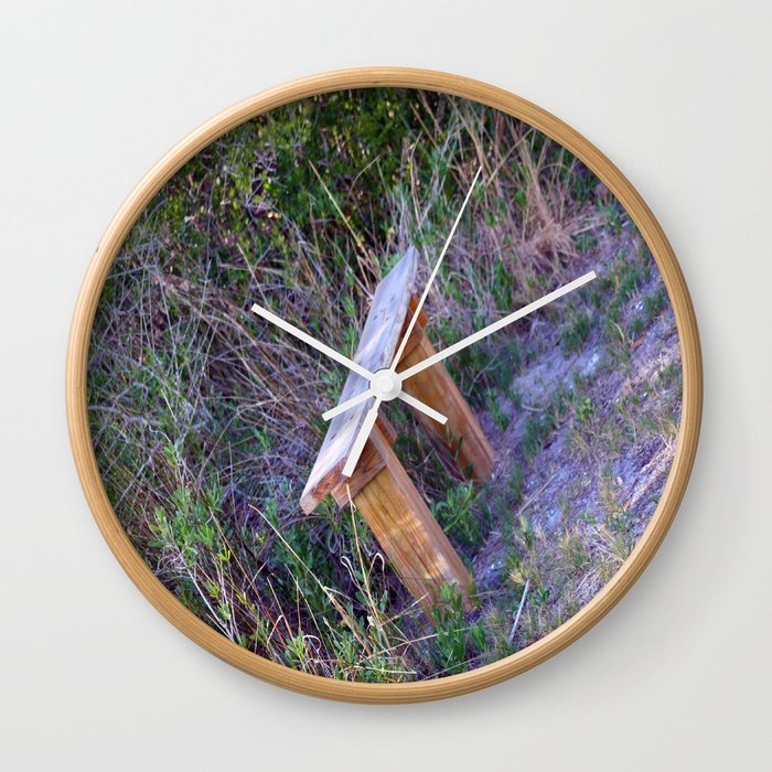 Woodland Rest Stop Wall Clock