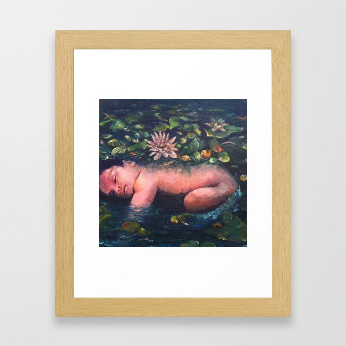 Sleeping Beauty Framed Art Print