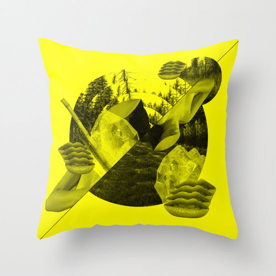 Hidden Eden: Exodus Throw Pillow