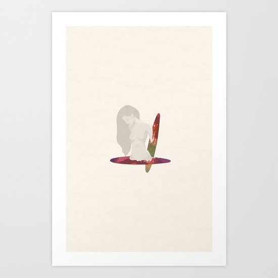 Lost in a Portal Art Print