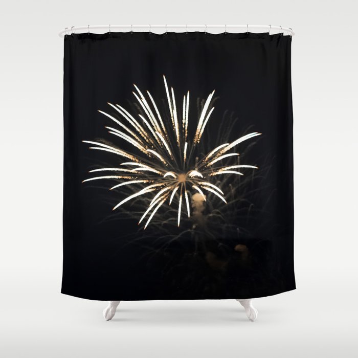 Fireworks Shower Curtain