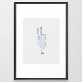 encore ta main Framed Art Print