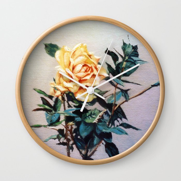 Rosa/Rose Wall Clock