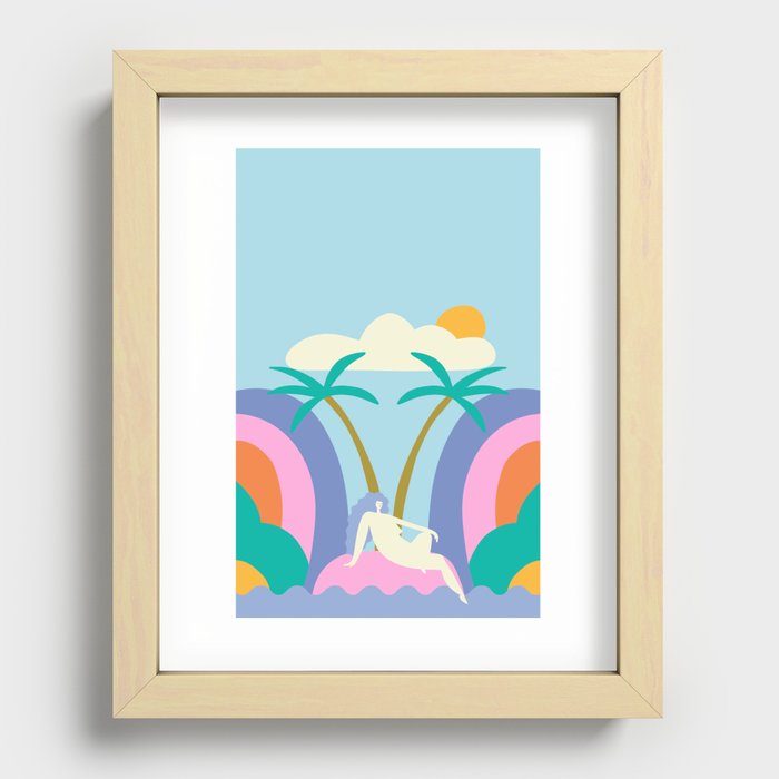 Tropicscape Recessed Framed Print
